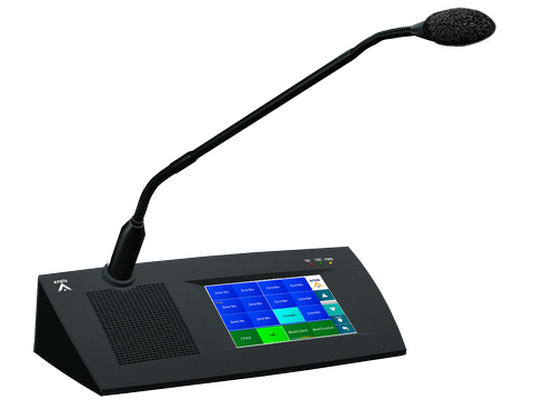 TouchPanel Paging Mic Consoles