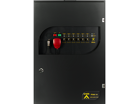 Wallmount Controller with 6 Class-D Amplifiers and Battery Charger Integrated- 480W
