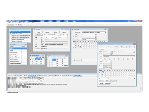 Logiciel de test d'Interface Modbus