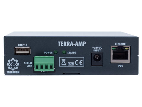 Terminal Audio sur IP Amplifié PoE