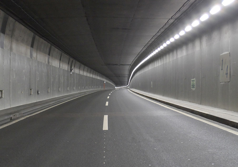 Autobahn Tunnel Colombier, Cornaux